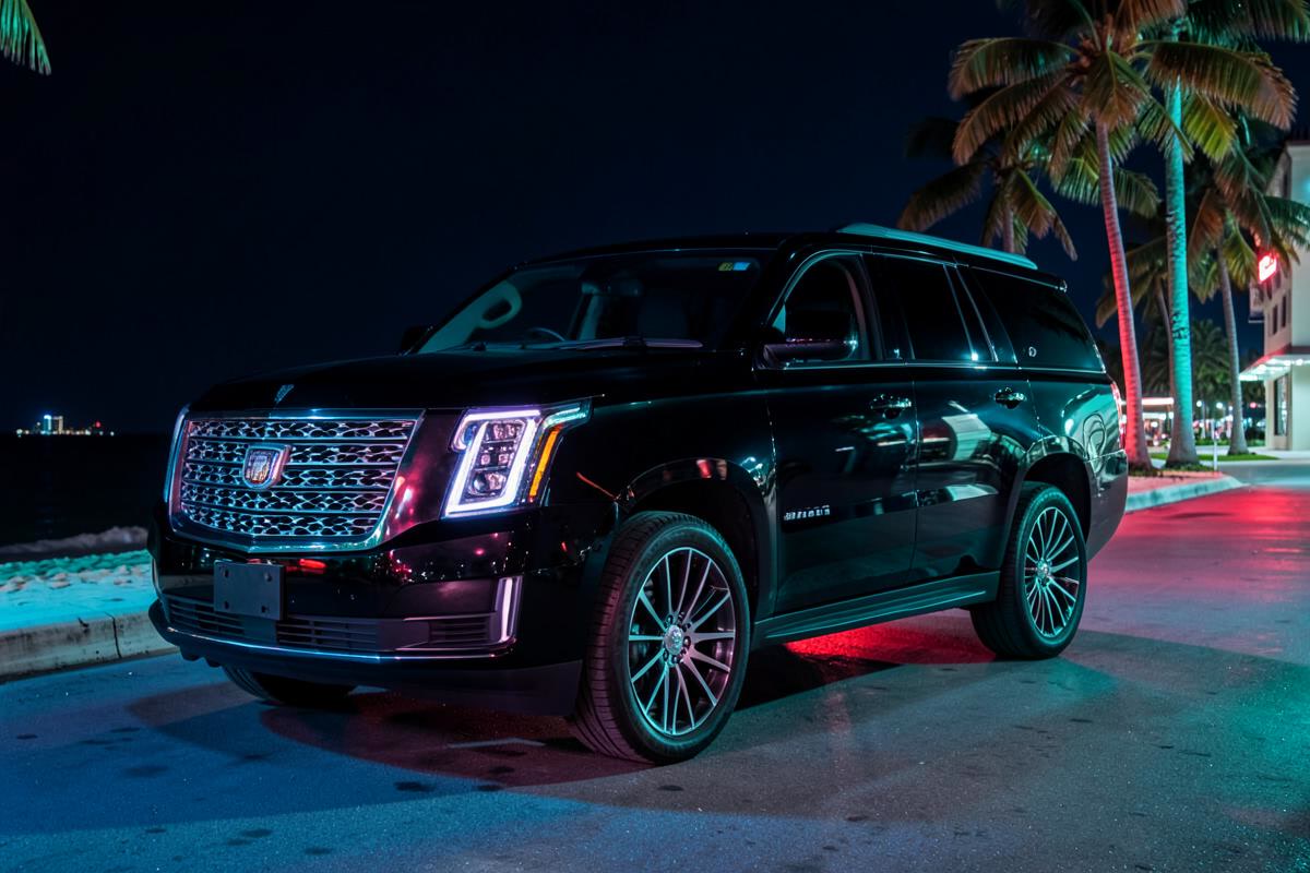 Cadillac Escalade ESV — chauffeur-driven suv available in Miami