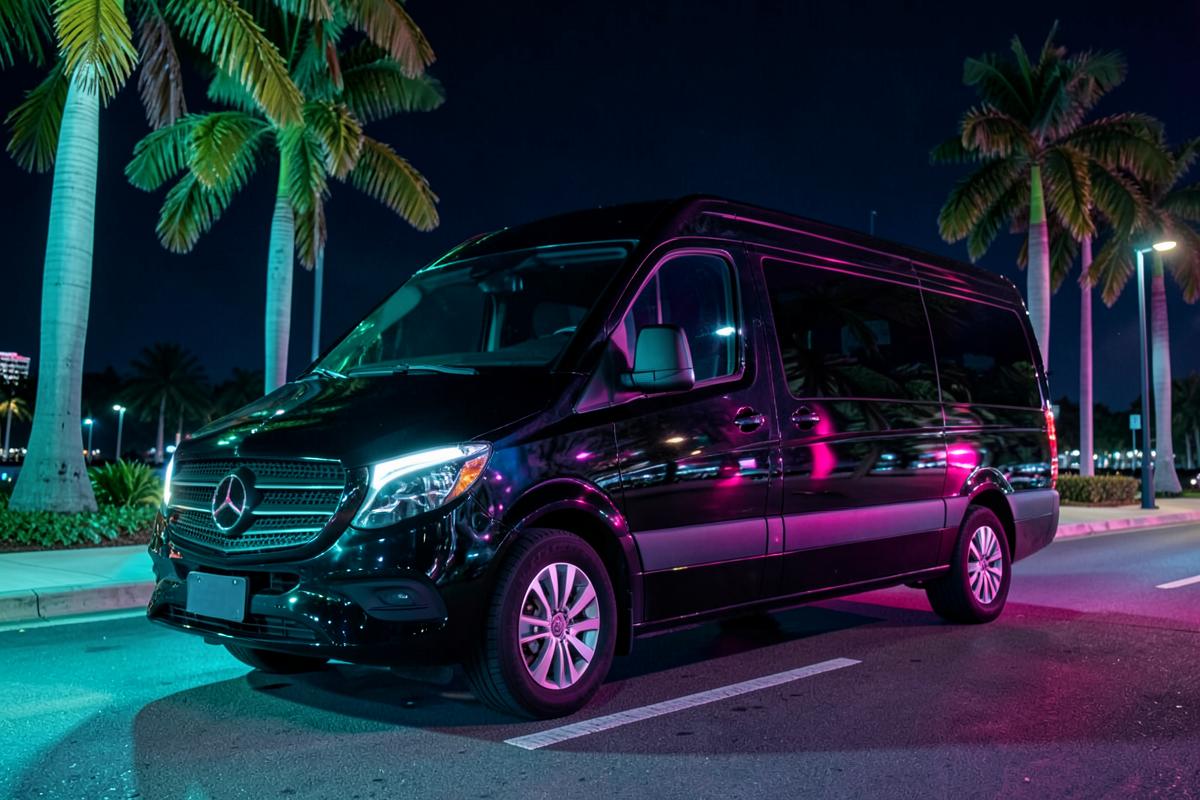 Mercedes-Benz Sprinter — chauffeur-driven sprinter available in Miami